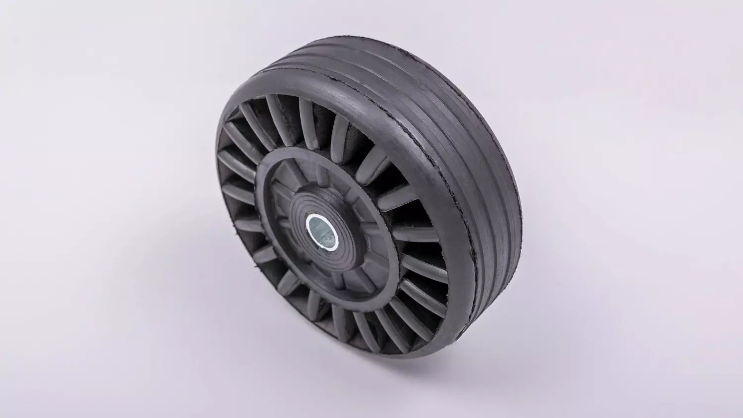 Respo sidehjul solid gummi 195x75mm