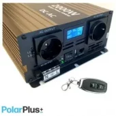 Polarplus Sinusinverter 200w med 30a batterilader