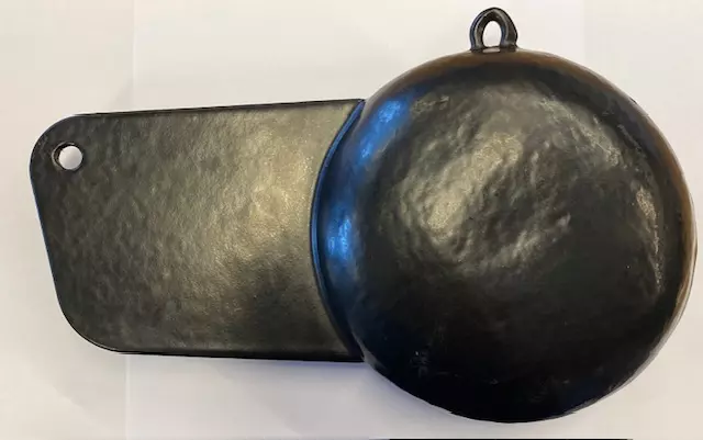 Vektlodd dyprigg 6,7kg vinylbelagt Sort