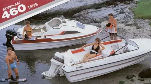 Kalesje Skibsplast 460 TS Lys grå