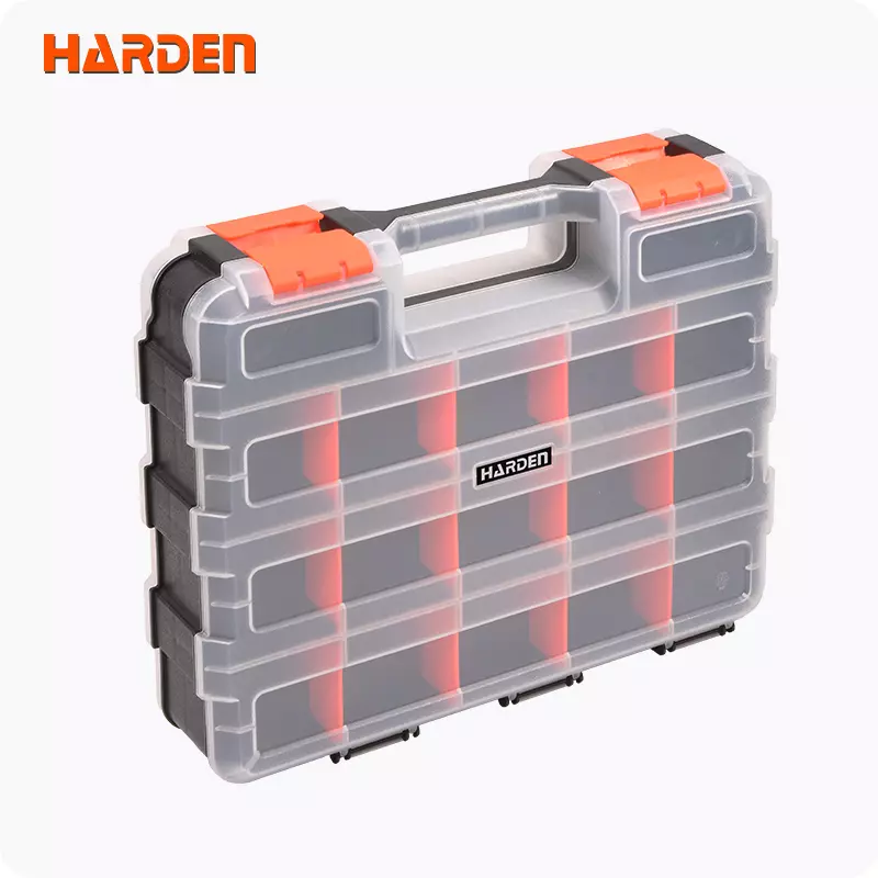 Harden sortimentskrin med 34 rom