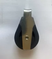 Nylon blokk 30 mm rustfritt 304