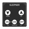 Kontrollpanel ankervinsj sort 12/24v touch