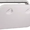 Luke hvit ABS plast 353 x 606 mm