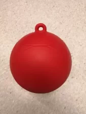 Garnblåse myk 20cm. Rød