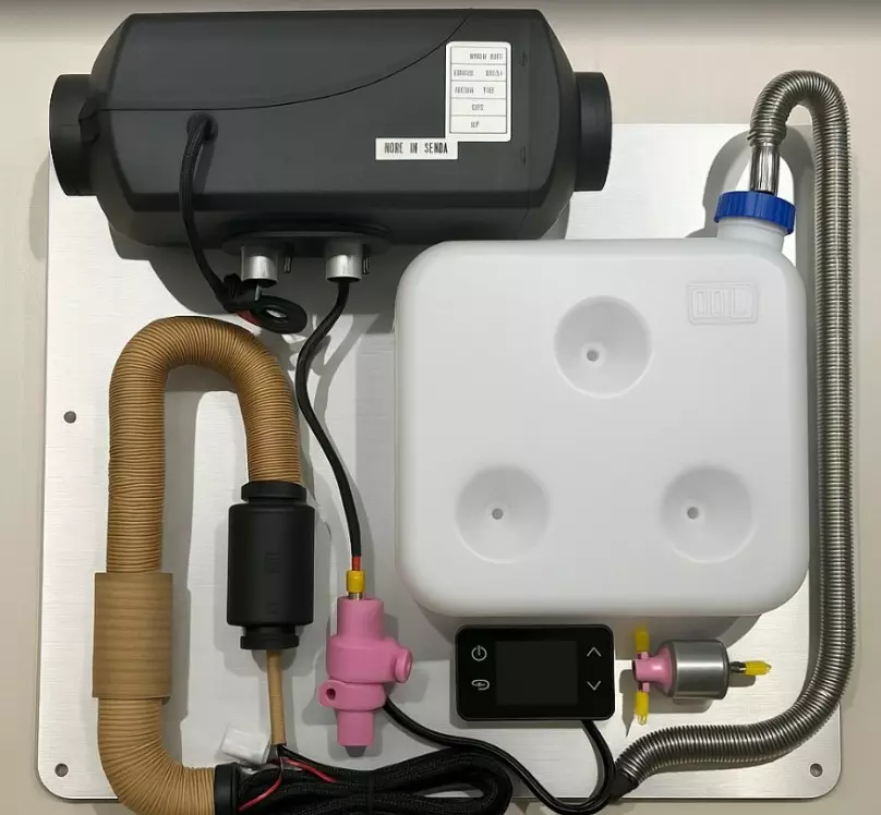 Dieselvarmer 5KW 12v pakke (Rimelig dieselvarmer)