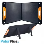 PolarPlus 2-delt solcellepanel 80W med Pwm regulator