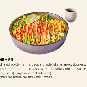 Poké - Unagi - Ris