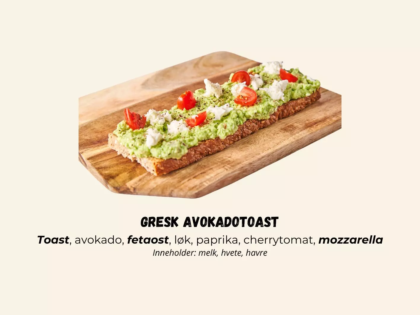 Gresk Avokadotoast