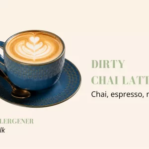 Dirty Chai Latte