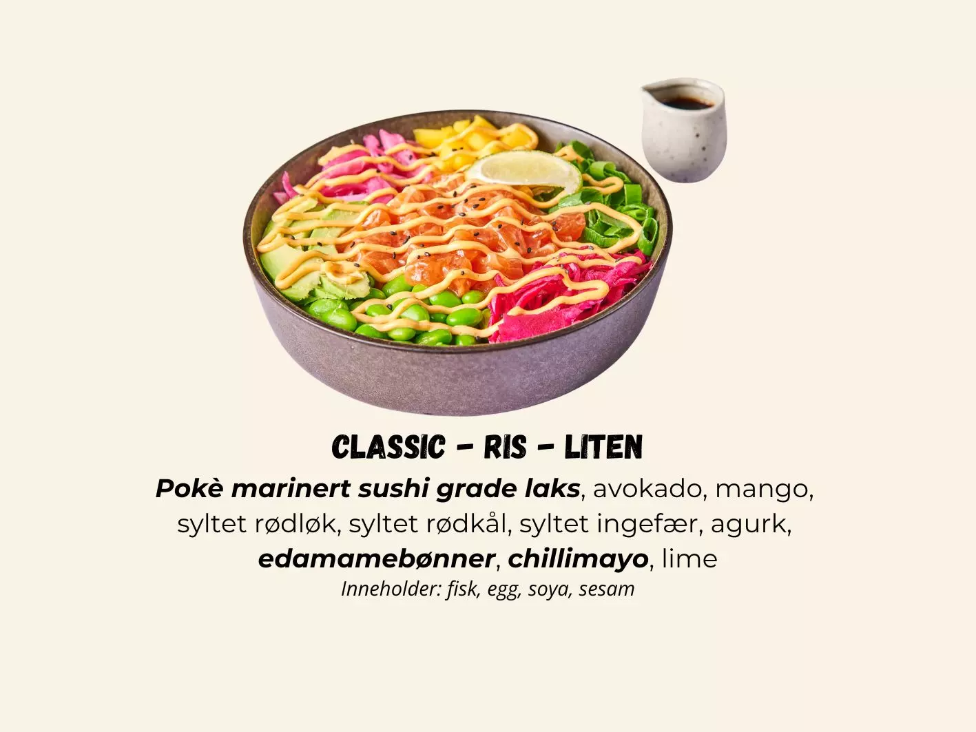 Poké - Classic - Ris LITEN