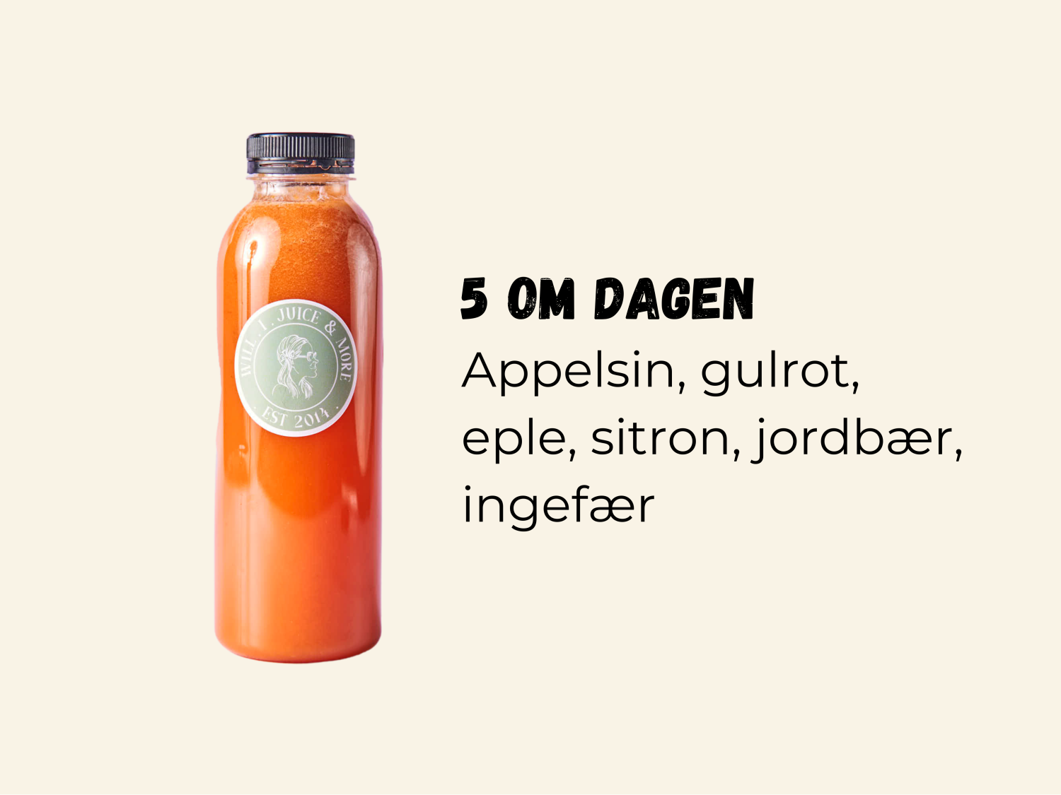 5 Om Dagen 250ml flaske