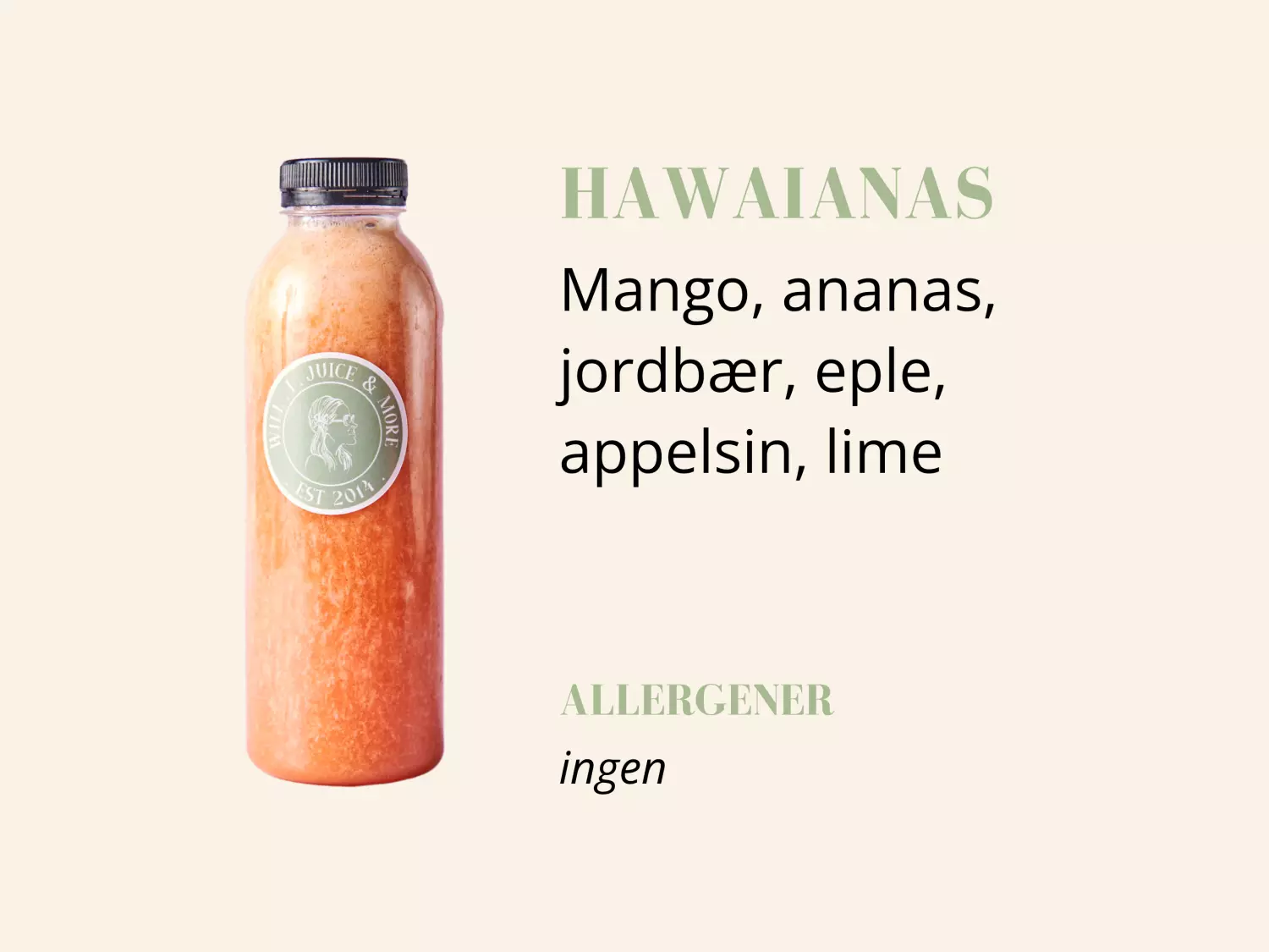 Hawaianas 250ml flaske