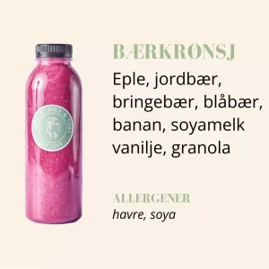 Bærkrønsj 250ml flaske