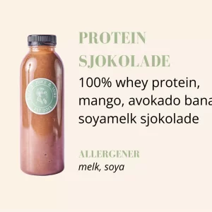 Protein Shake Sjokolade 250ml flaske