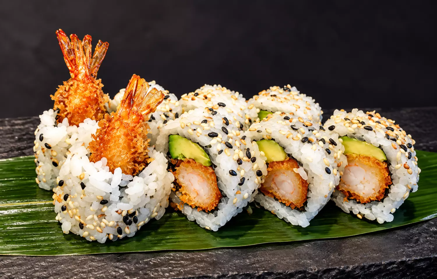 Tempura scampi (8 biter)