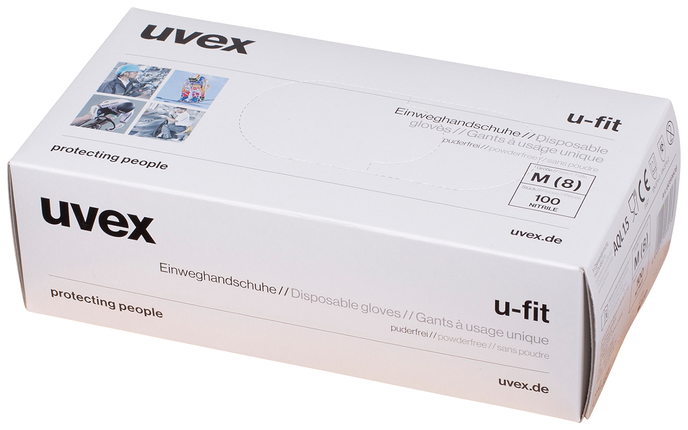 Engangshanske Uvex U-fit