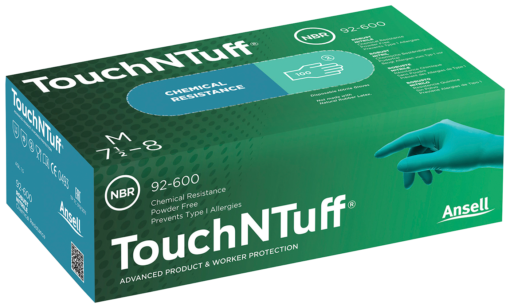 Engangshanske Ansell TouchNTuff 92-605 Nitril