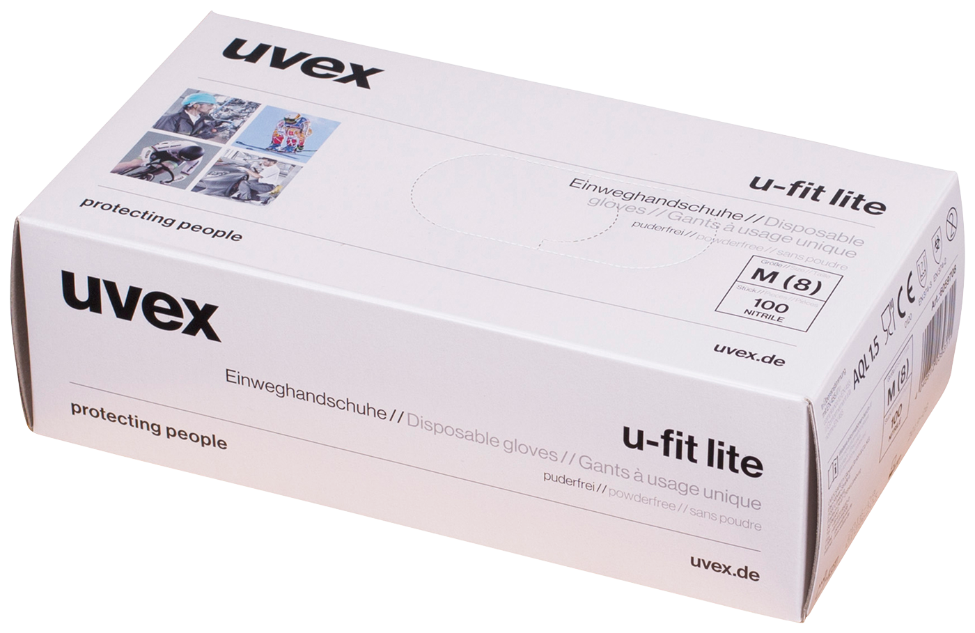 Engangshanske Uvex U-fit Lite