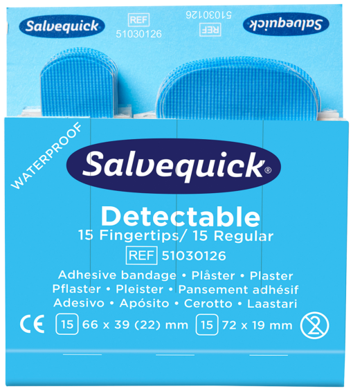 Plaster Salvequick Detektbart 6754