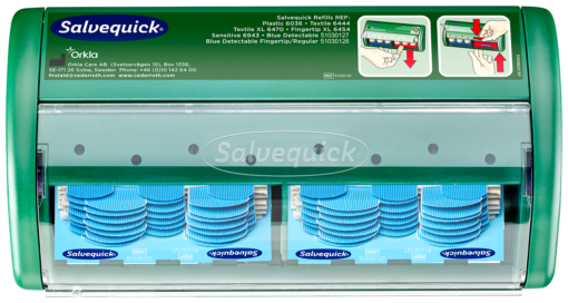 Plasterautomat Salvequick Blue Detectable 51030130