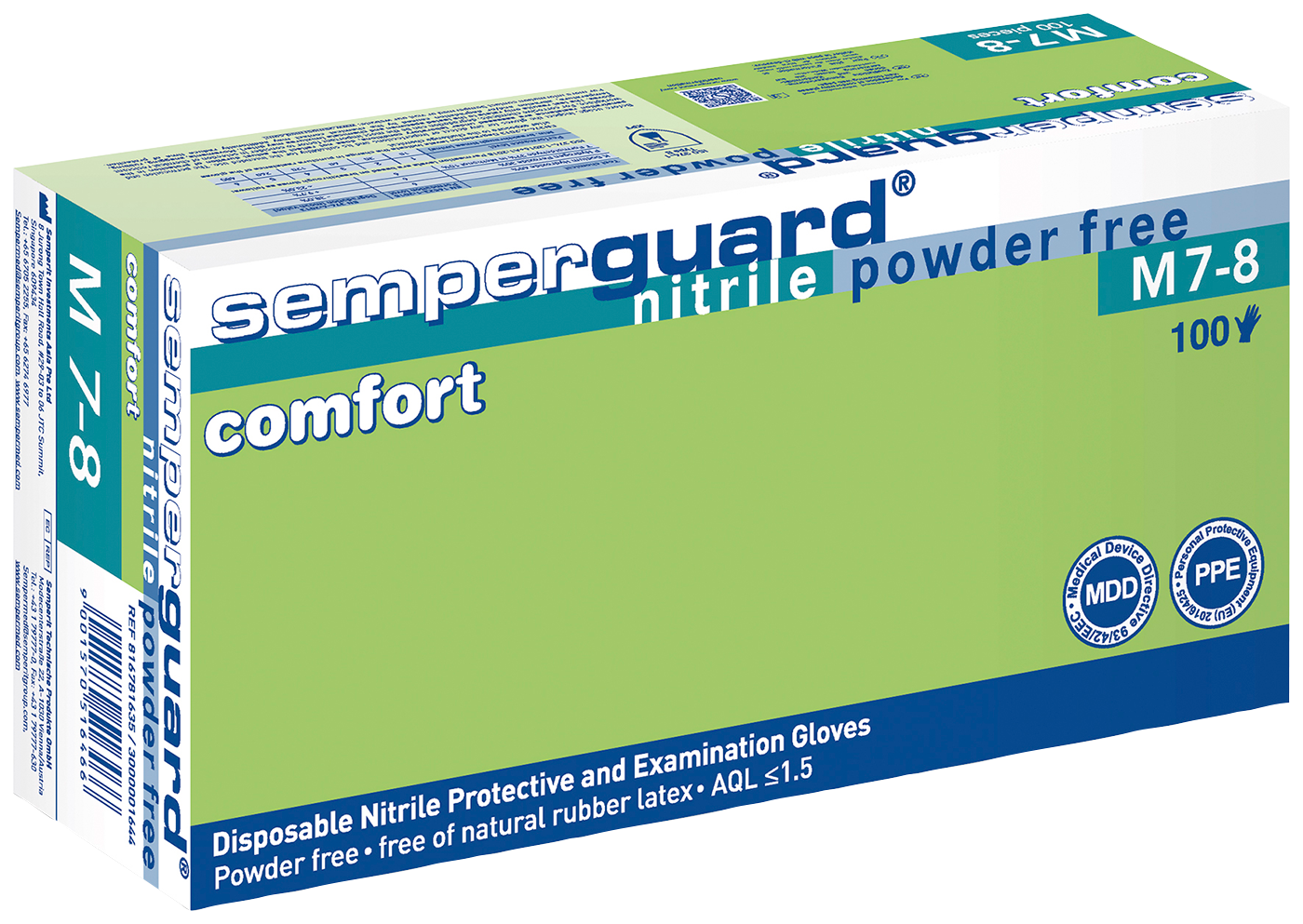 Engangshanske Semperguard Nitrile Comfort