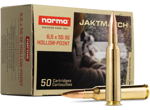 Norma Jaktmatch 6,5X55 100gr / 6,5gHelmantel trening og jaktammunisjon
