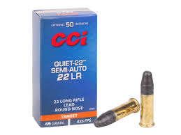 CCI 22 LR Quiet SEMI-AUTO  45.gr