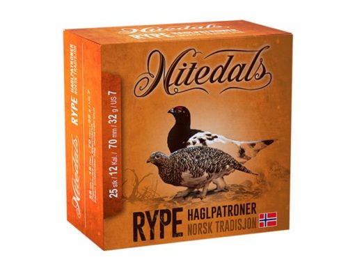 Nitedals Rype 12/70 US7 32 gBlypatron spesielt egnet til rypejakt