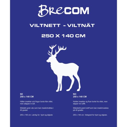 Brecom Viltnett Hjort/Elgkalv 140X250 cm