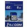 Minnekort Micro SD 8 GB U/adapter Brecom