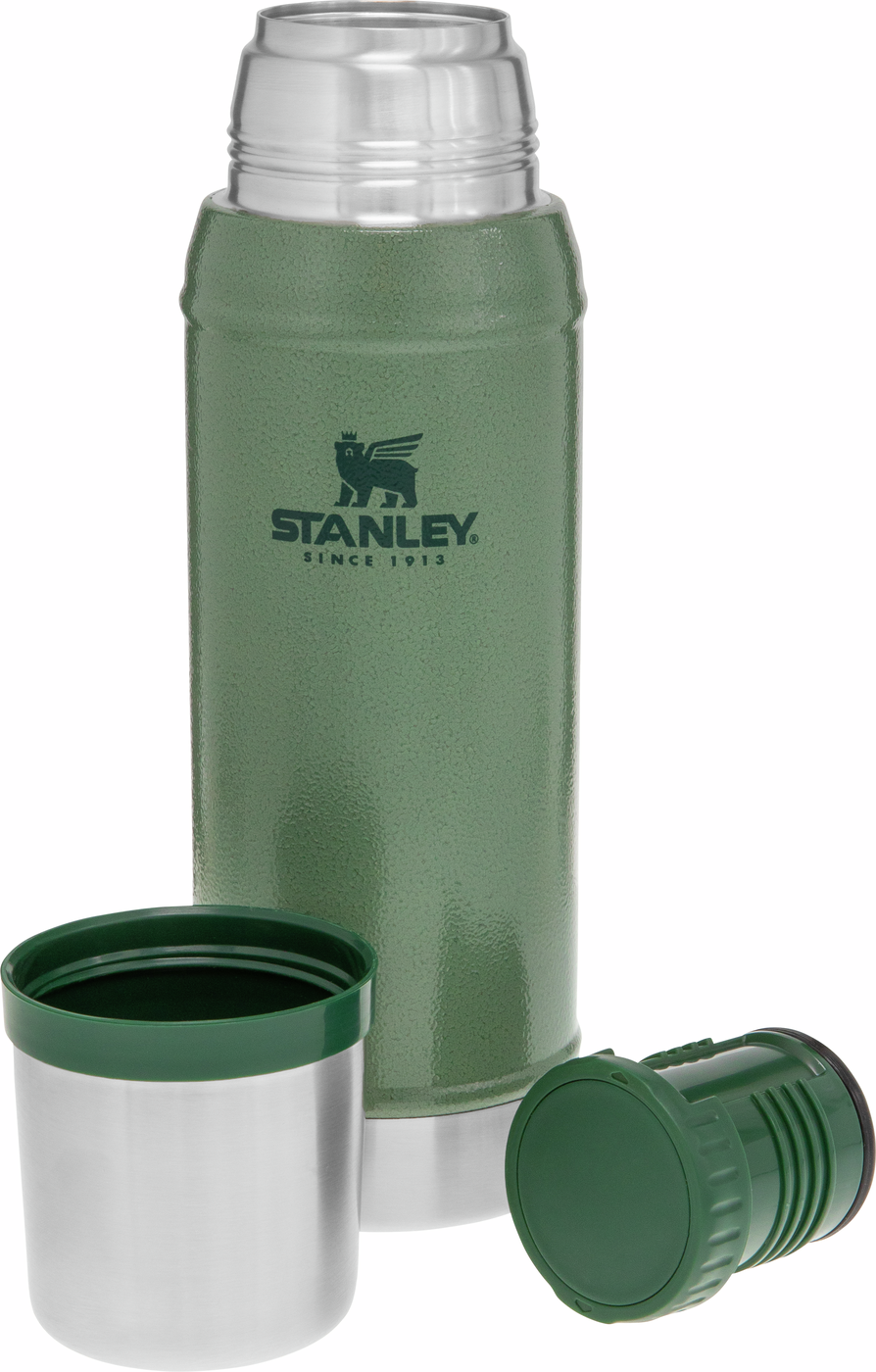Stanley Termos Classic Vacuum Bottle Hammertone Green 0,75 L