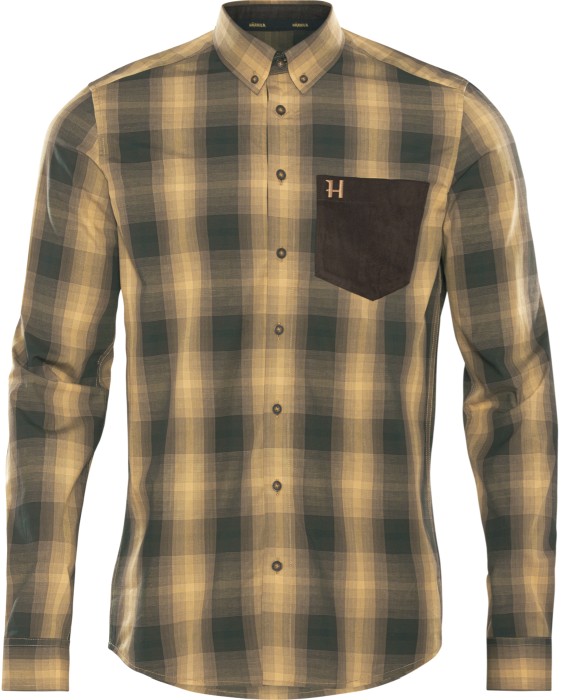 Härkila Akkan skjorte Yellow/Black XXL