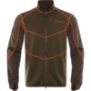 Härkila Scandinavian fleece jakke Willow green/Shadow brown XL