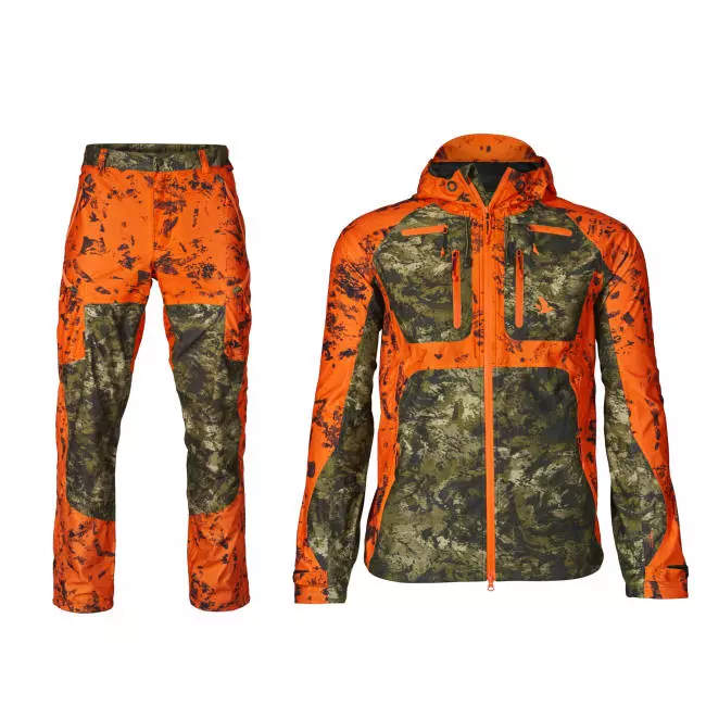 Seeland Vantage jakke InVis green/InVis orange blaze 56