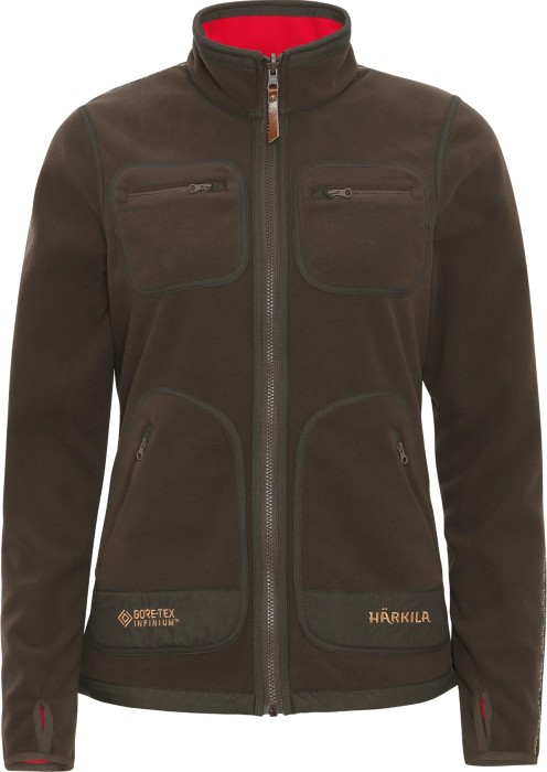 Härkila Kamko fleece Women Brown/Red M