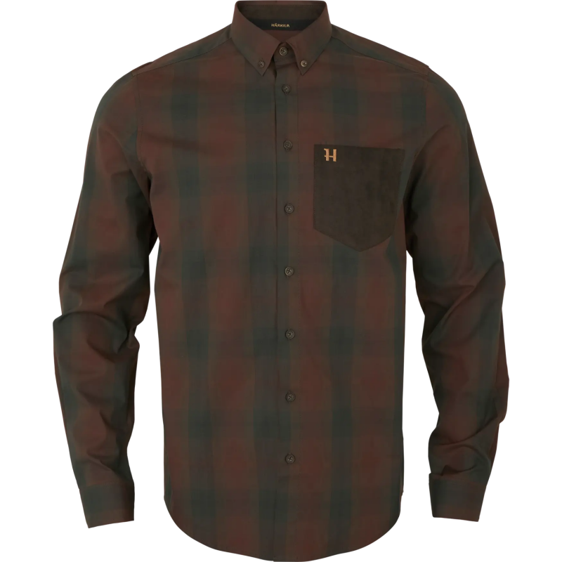 Härkila Akkan Skjorte Burgundy XL
