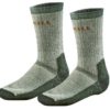 Härkila Expedition sok Grey/Green S