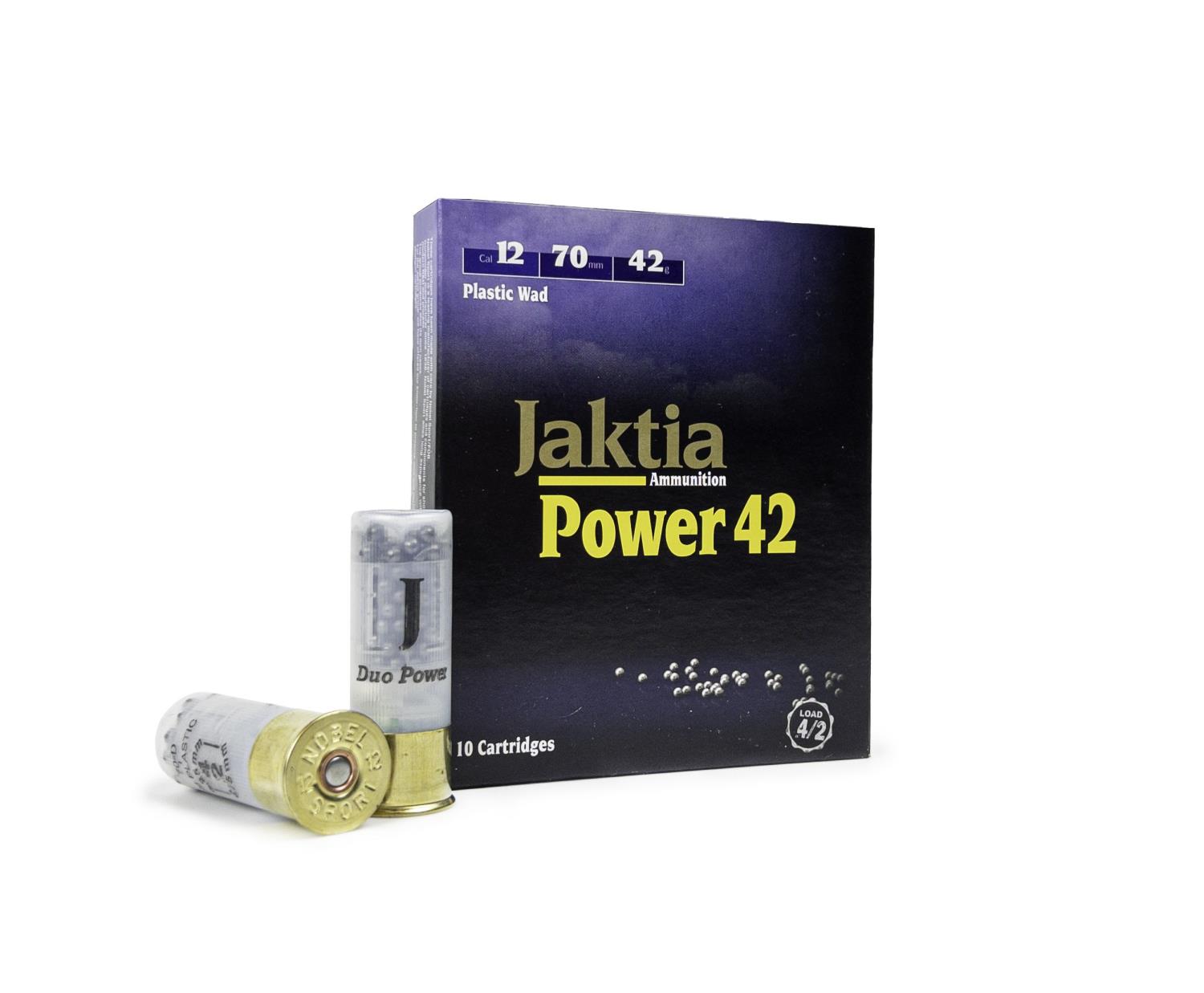 NOBEL JAKTIA POWER   12-70-5  42GR. (10 pk.)