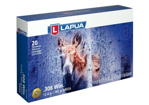 Lapua 308 Win 12,0g / 185grs MEGA
