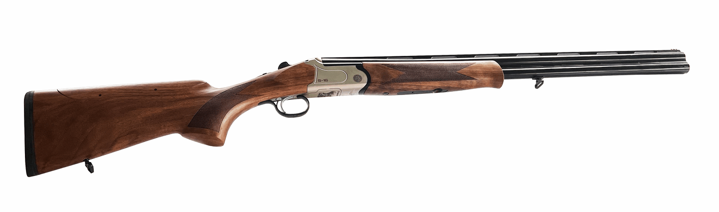 Francolin S-16 Silver12/76, 71 cm, Justerbar stokk