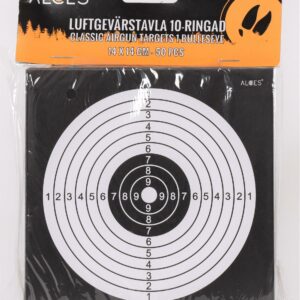 Alces Luftgevärstavlor 14x14 "officiel" 5x10ringad