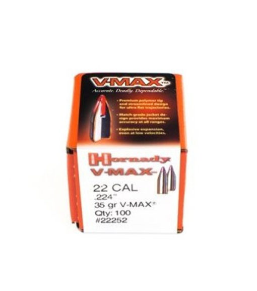 Hornady 22 CAL .224 35 GR V-MAX