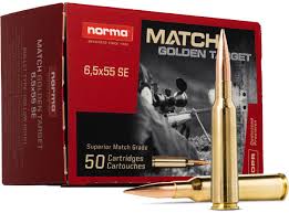 Norma Golden Target 6,5 130gr / 8,4gPatroner