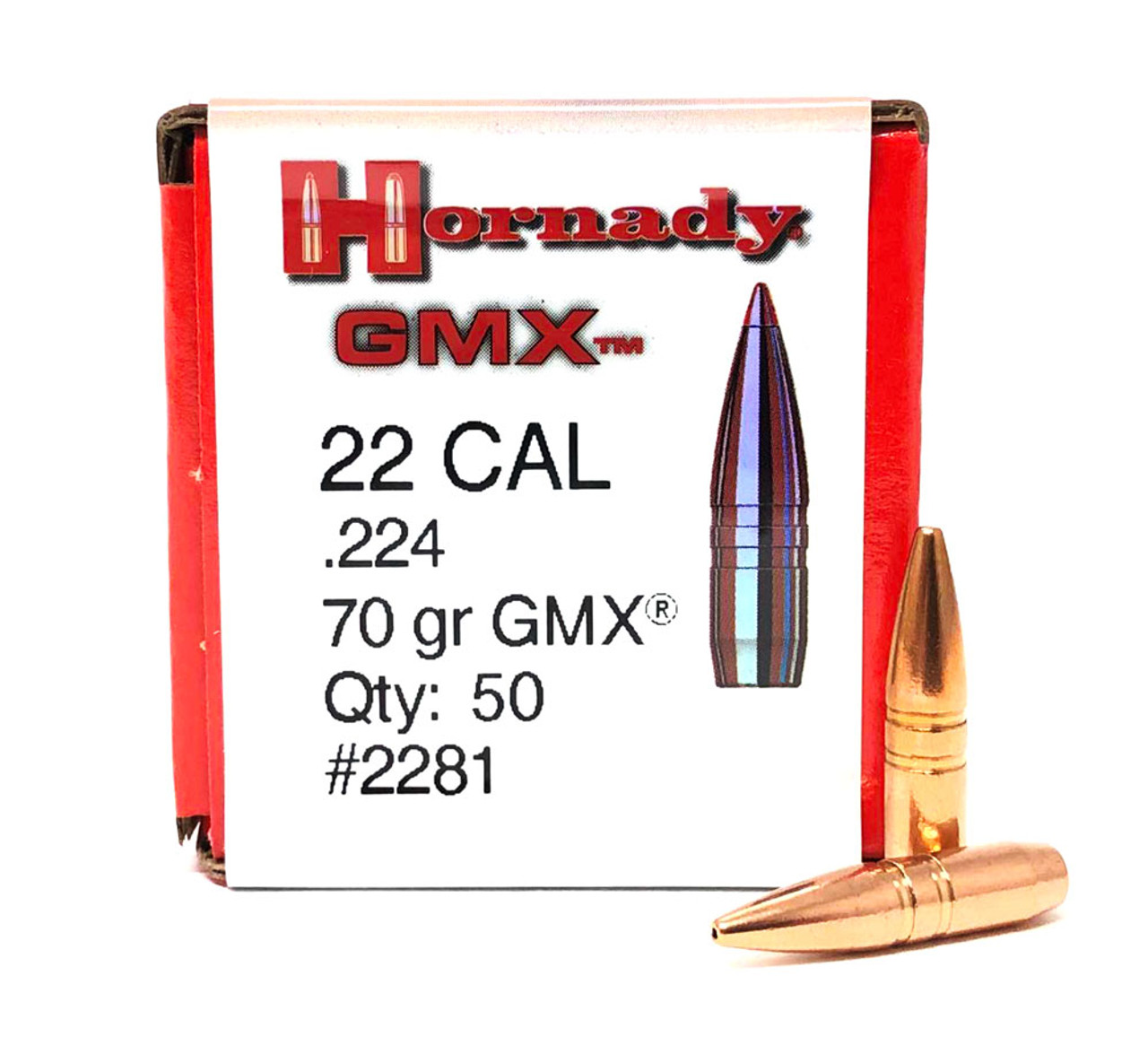 Hornady 22CAL .224 70 GR GMX