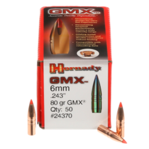 Hornady 6MM .243 80 GR GMX