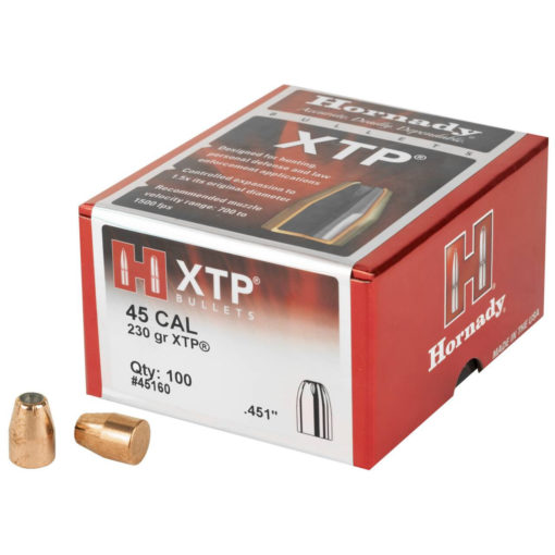 Hornady 45 CAL .451 230 GR HP/XTP