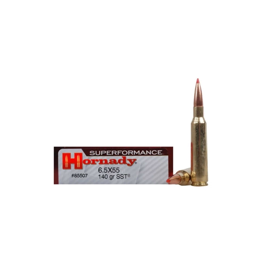 Hornady AMMO 6.5X55 140 GR SST SPF
