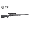 CZ 457 Synthetic 22 LR rifle.
