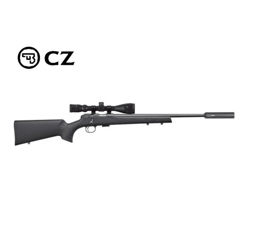 CZ 457 Synthetic 22 LR rifle.